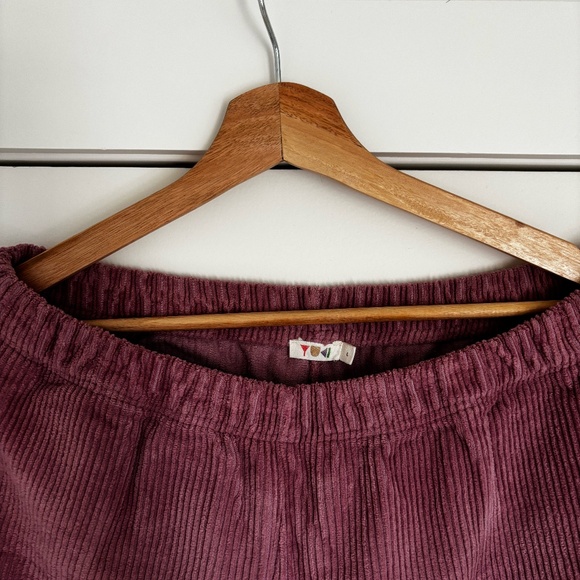 Yuki dusty pink corduroy pants size L - Picture 1 of 8